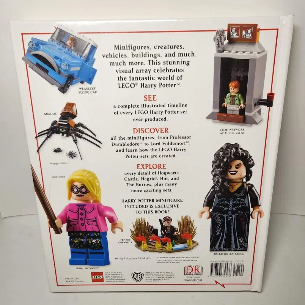 LEGO Harry Potter: Building the Magical World Hardcover Idea Book 96 Pag…